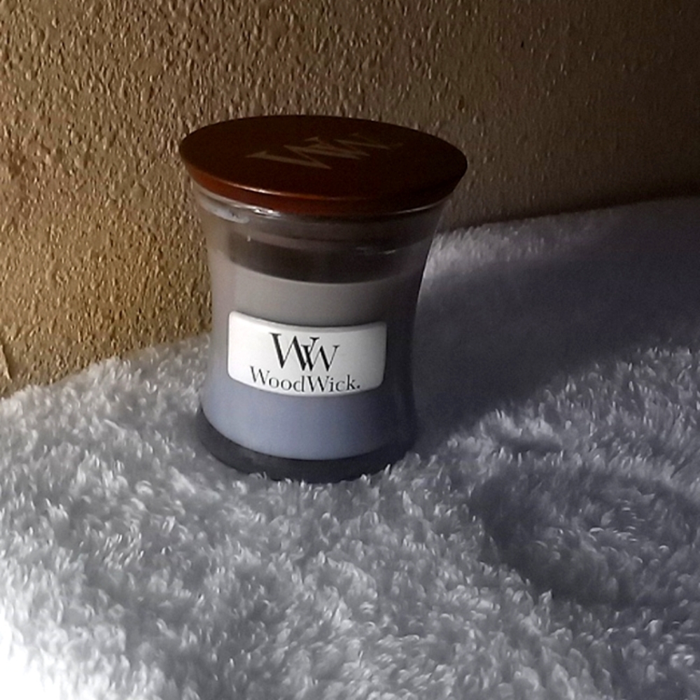 Lilac Woodwick Mini 3oz Candle New